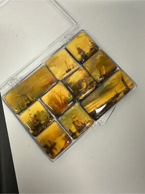 Impressionism & Post Impressionism Metropolitan Museum Mini Magnet Set in Case
